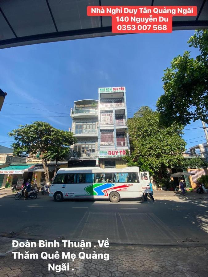 Nha Nghi Duy Tan Motel 140 Nguyen Du 0353007568 クアンガイ エクステリア 写真